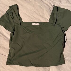 Aritiza Cropped Babaton Contour Square Neck Top